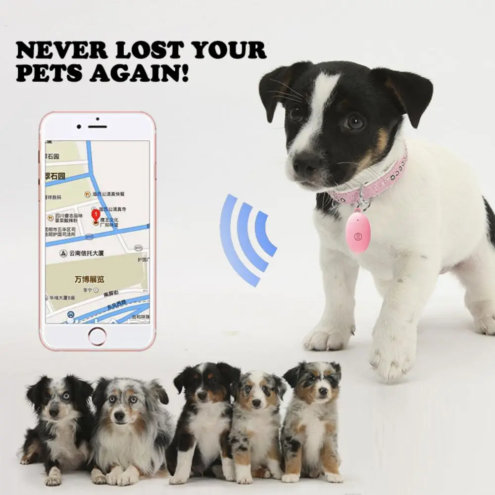 Smart Tag Locator Mini GPS Tracker Bluetooth-compatible Luggage Kids Pet Loss Prevention Equipment Dog Cat Location Tags Tracker