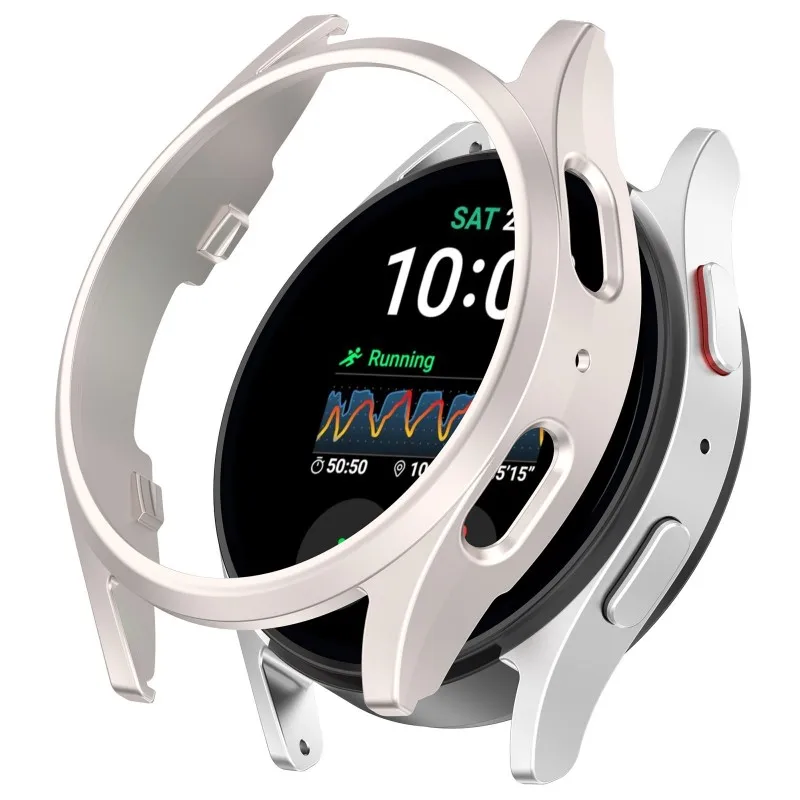 Enhanced Protective PC Case for Galaxy Watch - Durable Half Cover Bumper Accessories