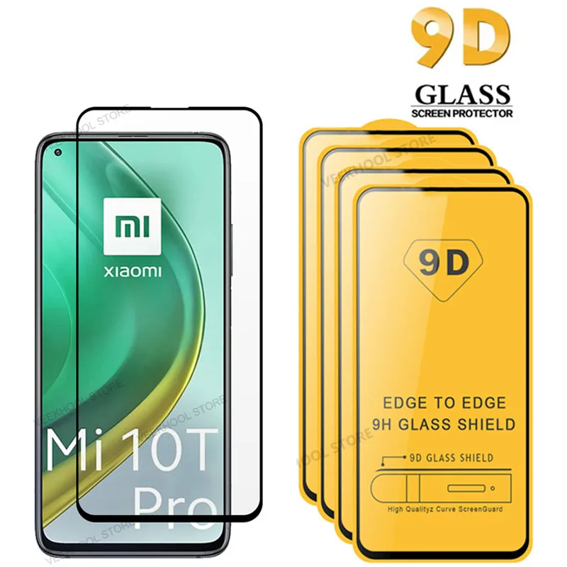 

9D Glass for Redmi Note 12 11 11T 11S 10T 9 8 10 Pro Plus 5G Anti Explosion Screen Protector Film for Xiaomi Note 10S 10 JE Max