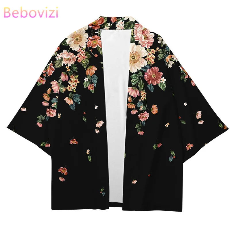 Japanese Kimono Japanese Kimono Cardigan Japanese Kimono Shirt Plus Size Loose Japanese Streetwear Cardigan Women Men Harajuku Haori Kimono Cosplay Top Shirts Yukata Tao Robe