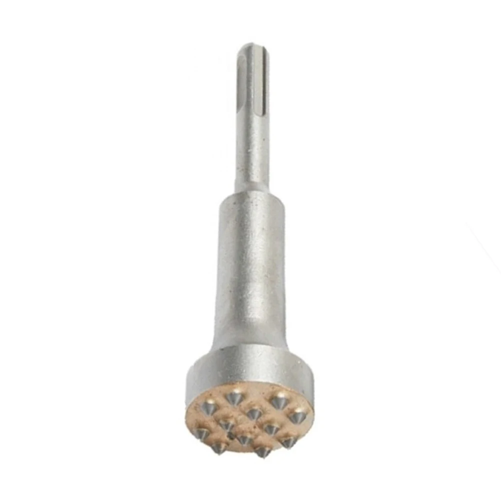 

1pc Electric Hammer Drill Bit SDS PLUS Shank 12T Round 140mm Hard Alloy Point Groove Gouge Round Chisel Power Tool Accessories