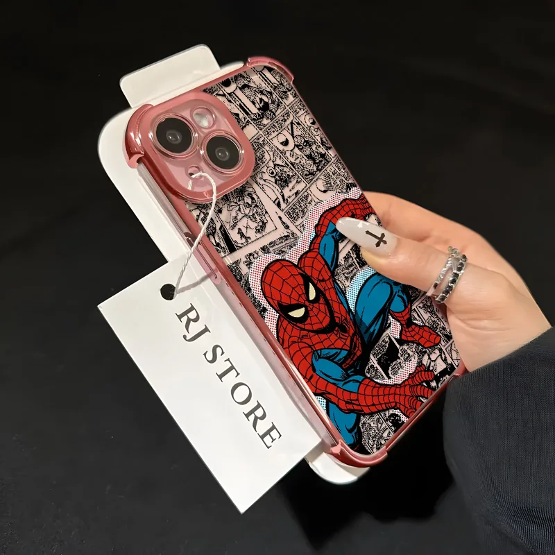 Cool Hero Spider-themed Anti-Fall Phone Case