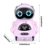 Talking Pocket Robot Toy Multifunctional Fun Educational RC Robot Toy for Children Montessori Educational Toy 5