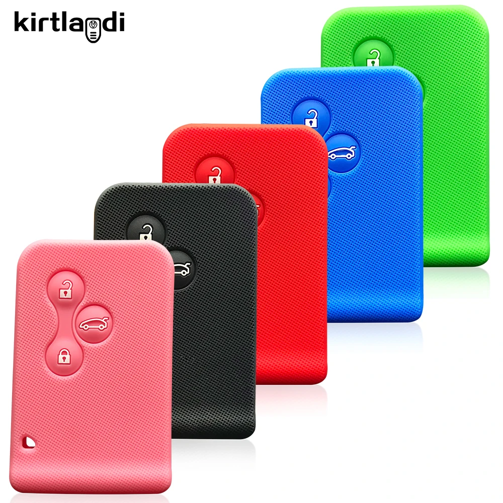 Remote Key Cover Cap For Renault Megane 2 Scenic Zoe 2004 2006 2009 Cassone/Furgonato/Promiscuo Clio Logan Laguna 2 Accessories,key case,key case cover,car key shell,car key chain