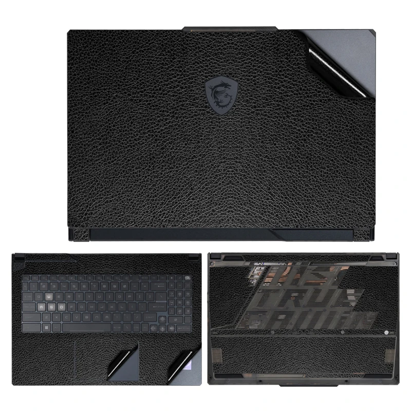 Vinyl Laptop Skin MSI Cyborg 14 15/Bravo 17 C7VF Protective Film MSI Creator M16 B13UDX Top lid+Palmrest+Bottom