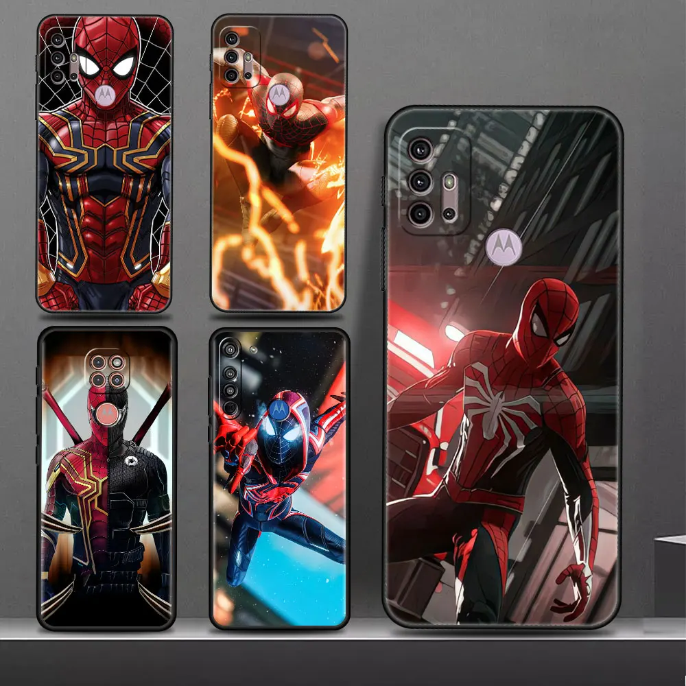 The Amazing Spider-Man 3 Custodia Per Telefono Per Motorola Moto Edge 20Pro G52 G200 30Neo G9 One Fusion G22 G30 G8 Plus Cover In Silicone