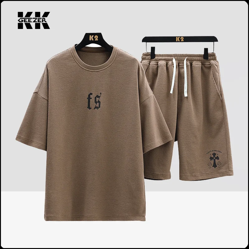 Casual T-shirt and shorts summer set for men | Dylan
