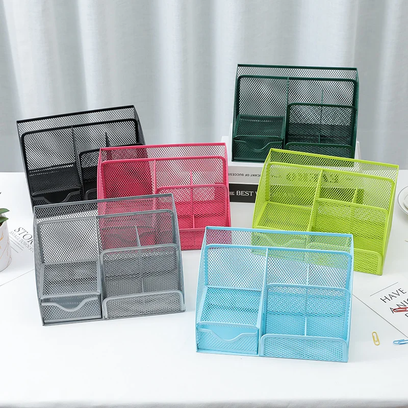 Metal Mesh Desk Organizer 2