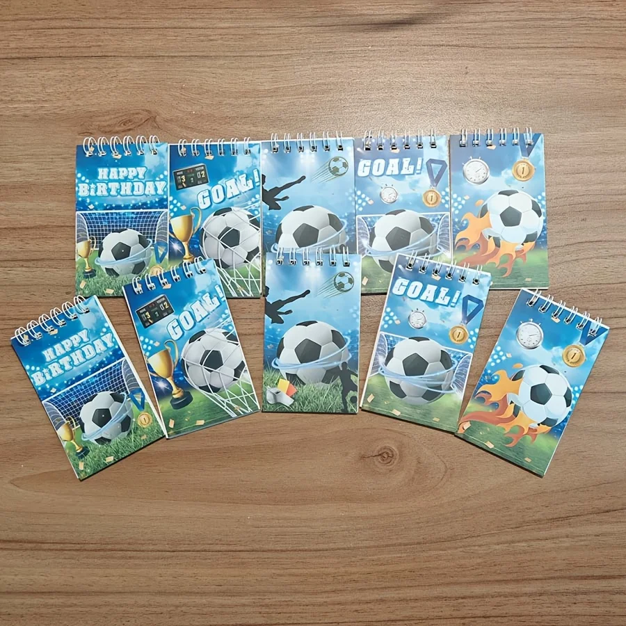 Football Enthusiast's Ultimate Mini Notebook – Smooth Writing Diary and Planner