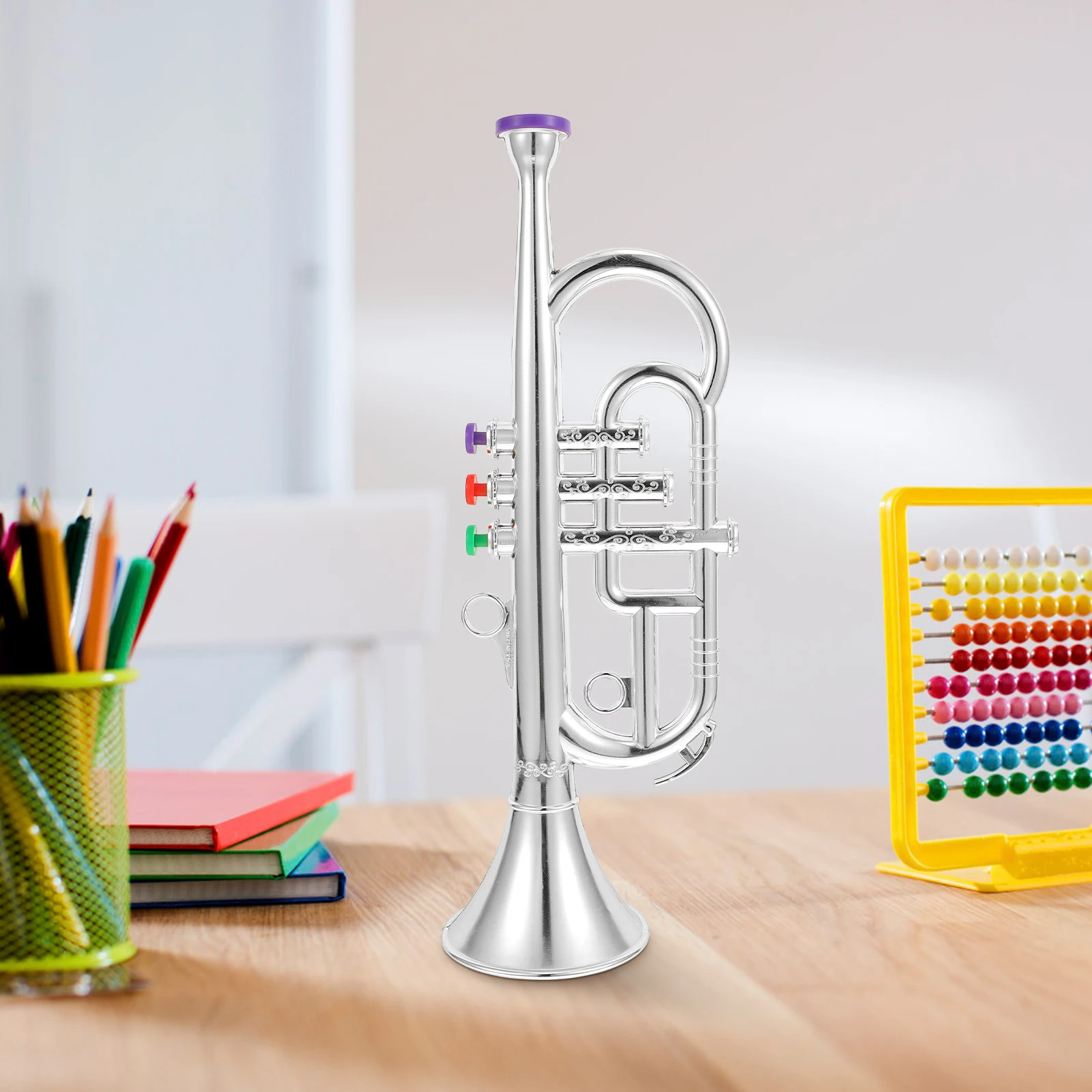 Classical Clarinet Trumpet Saxophone Imitation Musical Instrument Toys Boys Girl Early Education Learning Tool for Kids Children 5