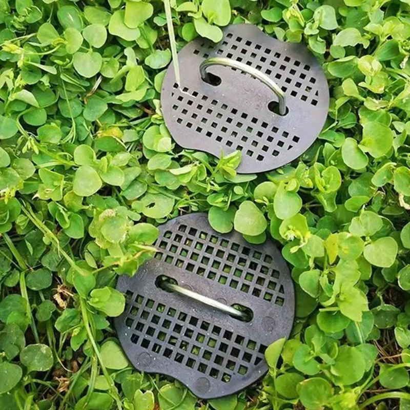 Mulch Holder Landscape Grass Pad Yard Ground Shaped Nail Indoor Garden Staples Gaskets Barrier Stakes 100 Pcs