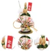 Bamboo Material Door Pine Decor Japanese Style Sushi Restaurant nament Home Adornment Wind Chime Hanging Decor japanese party 1