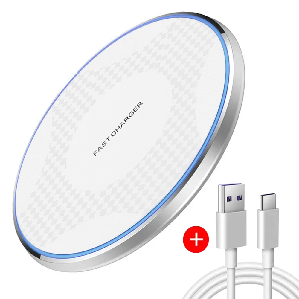 White with cable