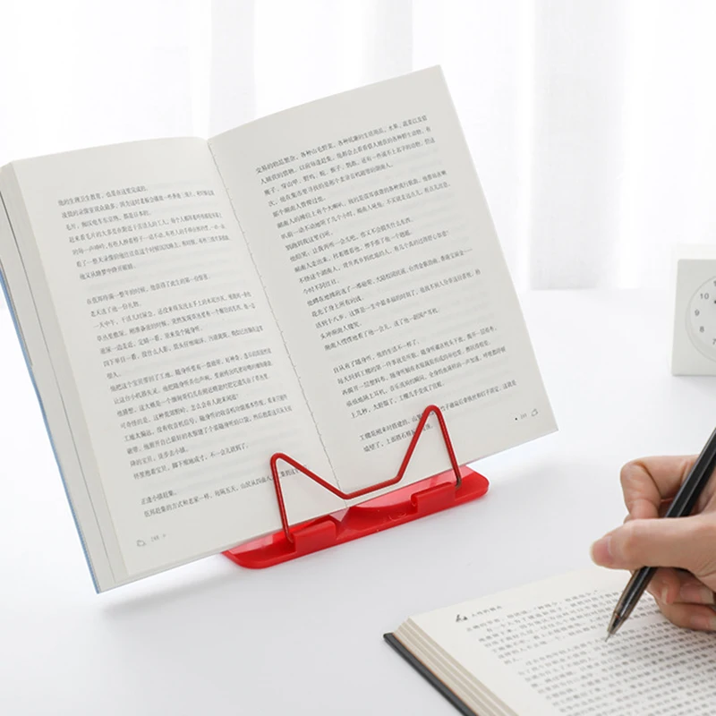 

Подставка для книг, Портативная Складная регулируемая подставка для чтения книг, компьютеров, мобильных телефонов, держатель для документов