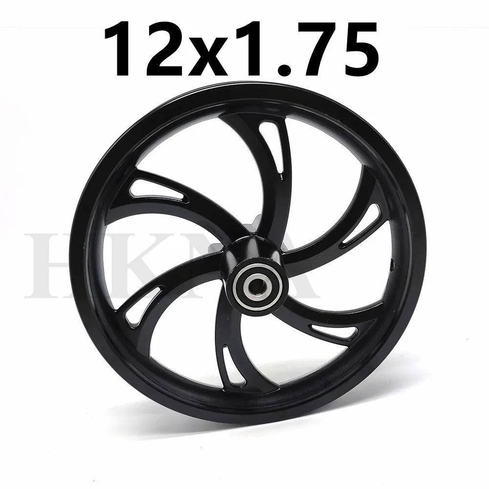 12 Inch Rims 12x1.75 Wheel Hub Use 12 1/2 X 2 1/4 1/2x2.75 Tire Inner Tube Fit Many Gas Electric Scooters E-Bike Accessory