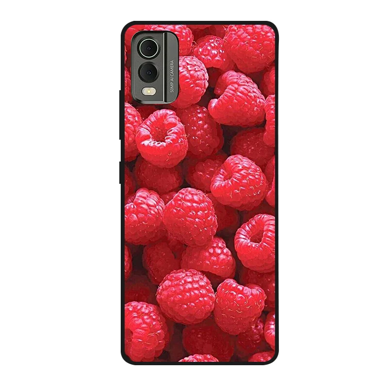 Cute Cartoon Shockproof Soft Silicone Back Cover, Painted TPU Case