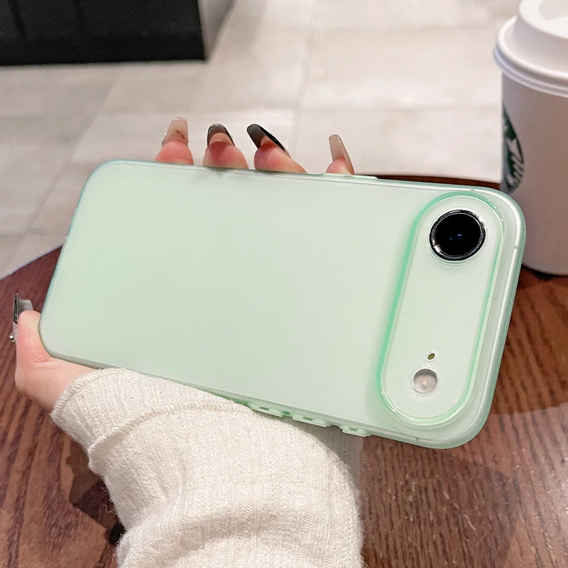 Ultra Thin Matte Soft Silicone Case - Candy Color Translucent Slim Shell