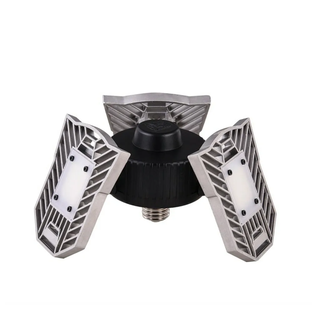 

Deformable Radar induction 60w E27 LED Light Foldable Deformable UFO Light Garage Lamp AC85-265V
