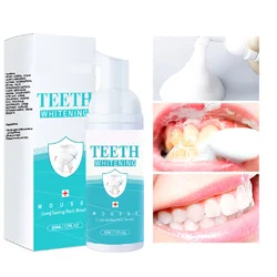 50ml Ultra-Fine Mousse Foam Teeth Whitening Oral Cleaning Dissolve Tooth Stains Freshen Breath Clean Toot Foam New
