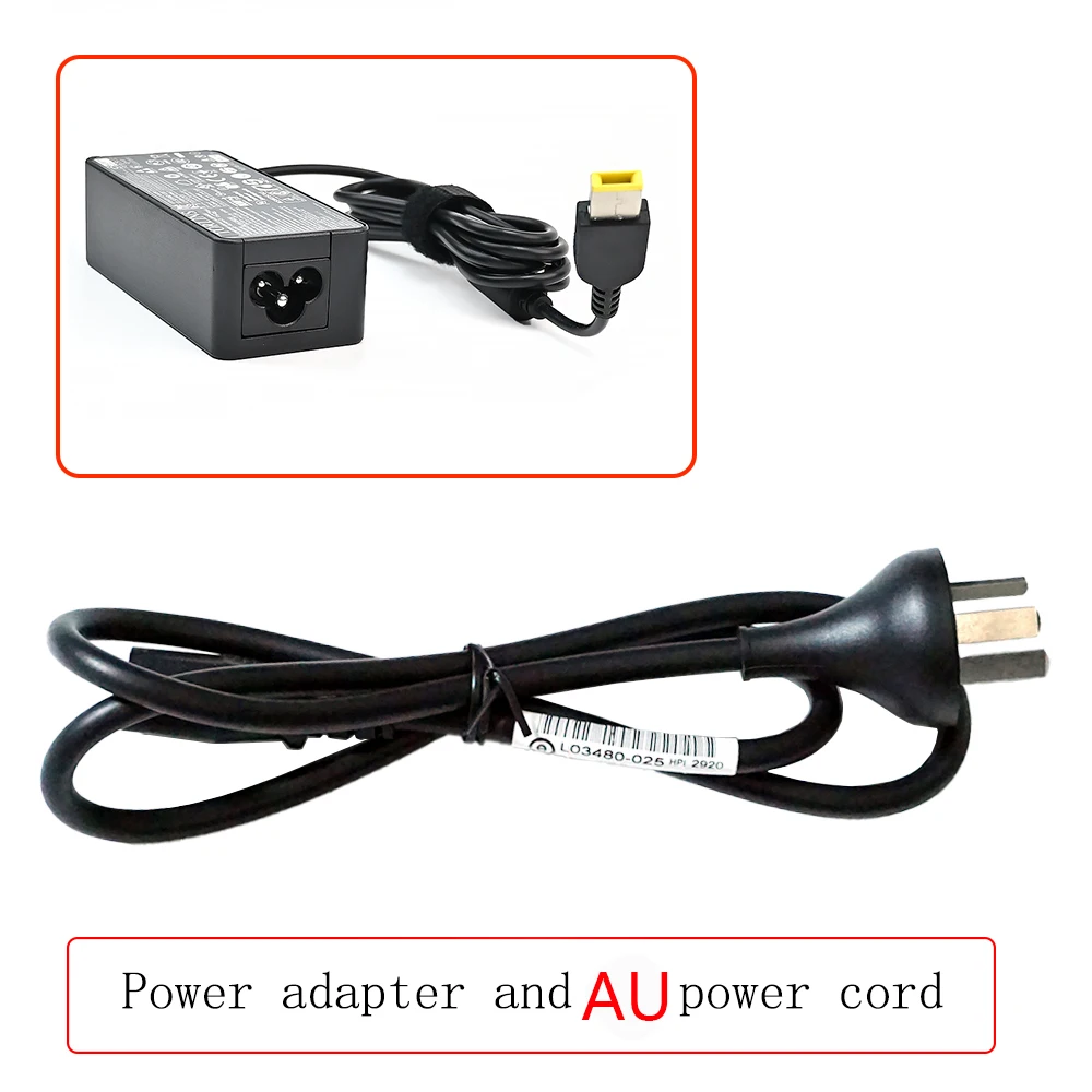 High-Performance 45W Laptop AC Adapter Charger, 20V 2.25A for Lenovo Thinkpad
