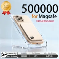 New 3C Certified 50000mAh Magnetic Wireless Power Bank PD22.5W Fast Charge Battery Compatible with Magsafe For iPhone Samsung