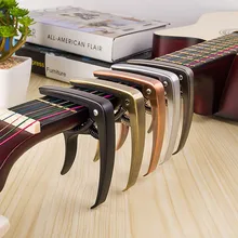 

Guitar Alloy Capo Clamp Key Tuner Aluminum Trigger Tune Acoustic Professional Acoustic Classic Guitar Capo For Tone Adjusting