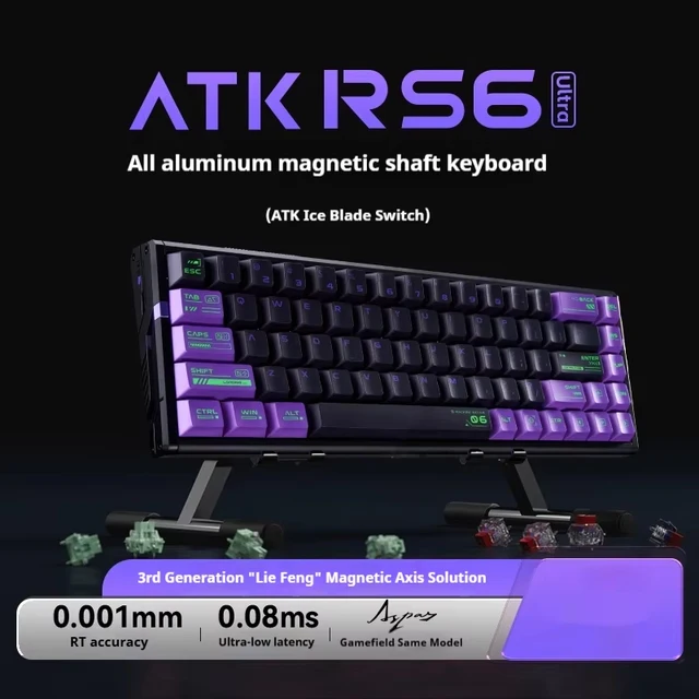 ATK RS6 Ultra Gaming Magnetic Switch Keyboard 0.005MM Rapid