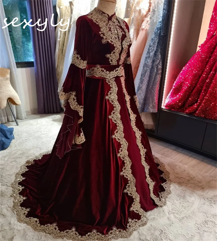 Ball Gown Velvet Wedding Dress Bridal Gown Sheath Wedding Best