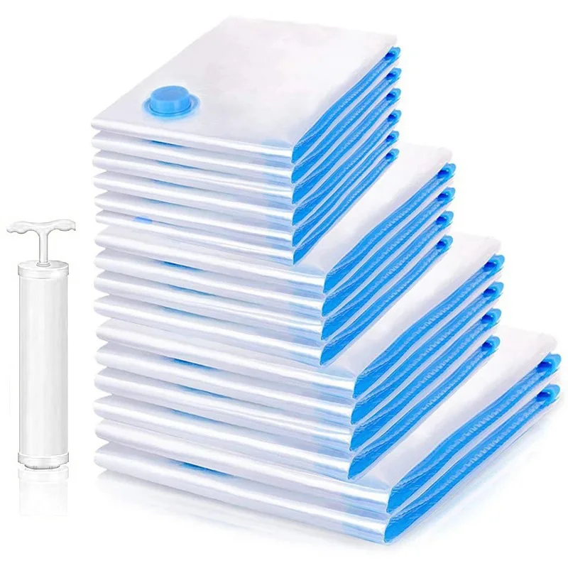 storage bag clothes storage bag clothes storage organizer vacuum storage bags 1/3/5pcs Vacuum Storage Bags Seal Bag with Valve Vacuum Space Saving Clothes Organizer Wardrobe Pillow Bedding Blanket Storage