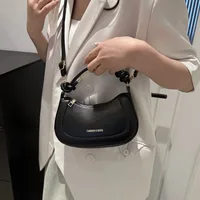 Sac à main de luxe français pour femmes, couleur unie, Texture haut de gamme, sac à bandoulière polyvalent pour dames 5