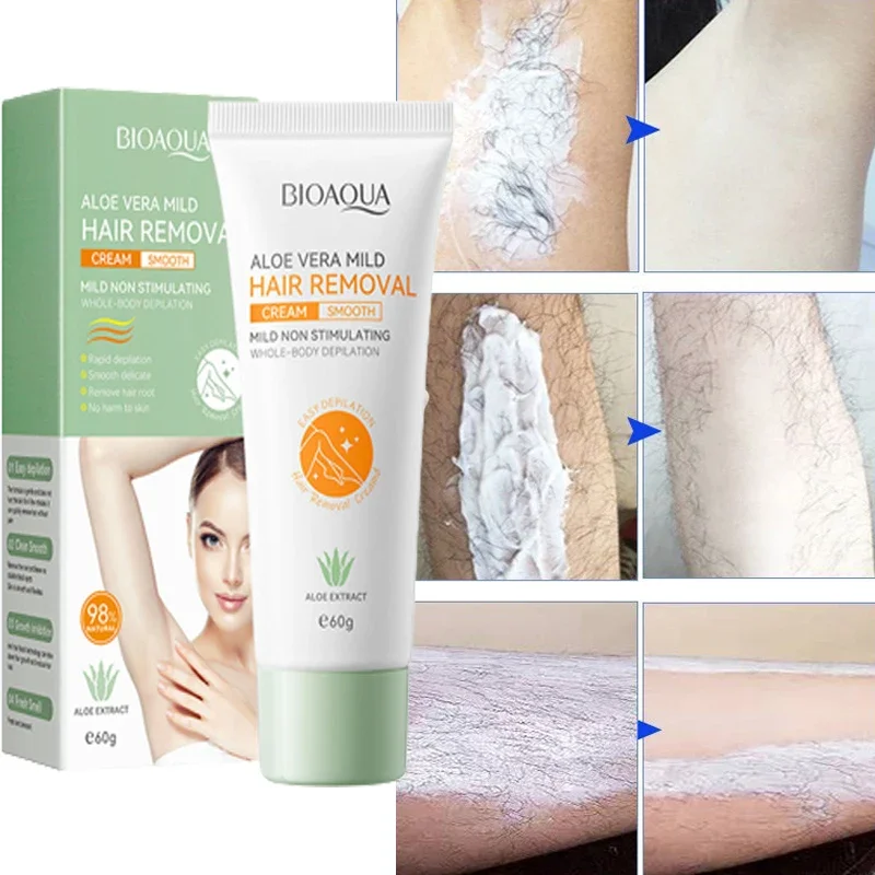 Hair Removal Cream Permanent Epilator Cream Intimate Areas Health Painless Hair Remover Growth Inhibitor for Men Woman Body Care 6