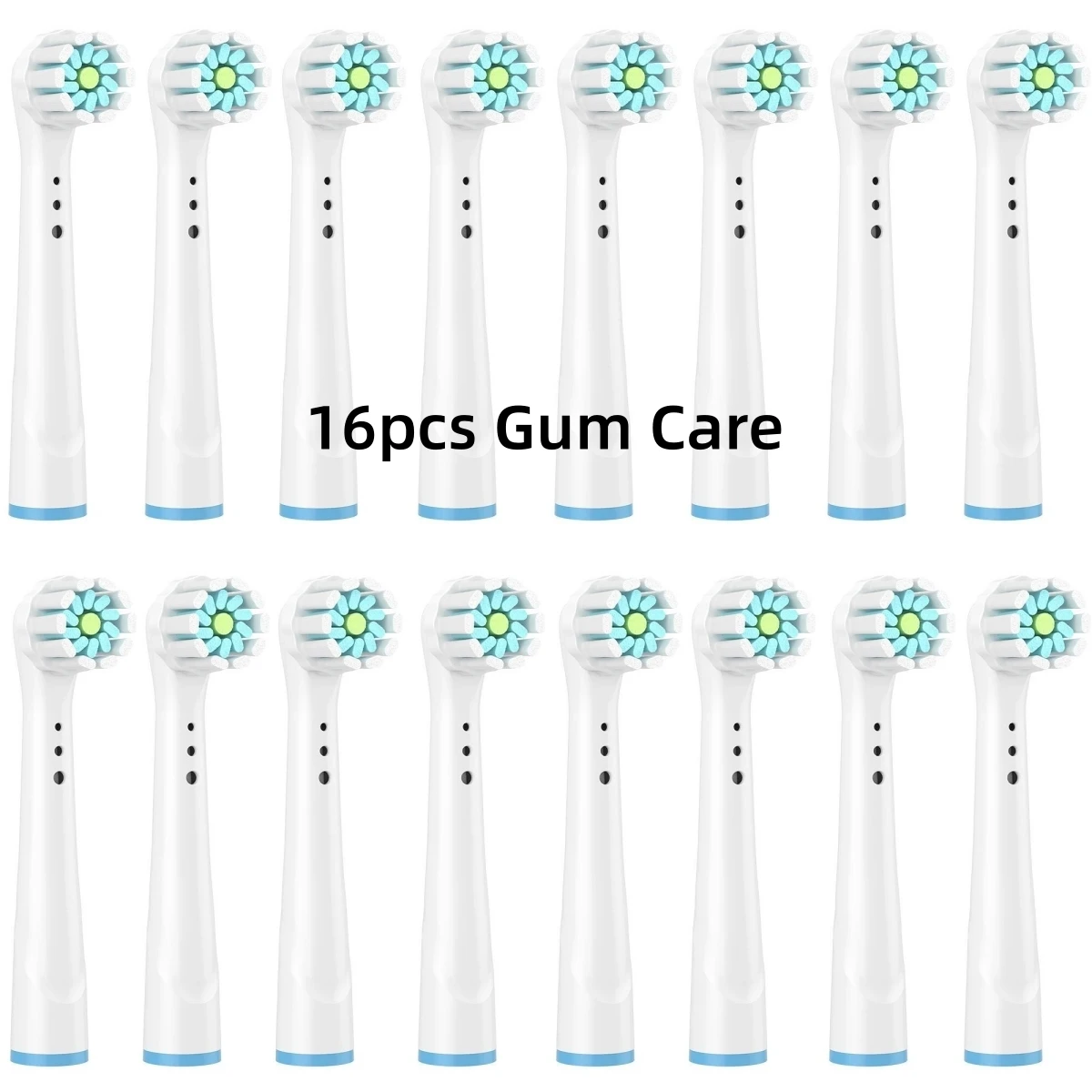 Premium Replacement Brush Heads - Pack of 16/20 for Sensitive and Cross Action Cleaning