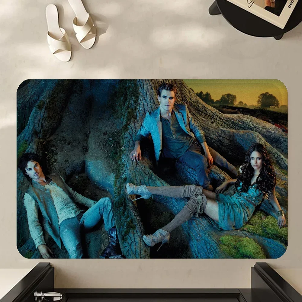 The Vampire Diaries Kitchen Mat Cheaper Anti-slip Modern Living Room Balcony Printed Modern Home Decor 4