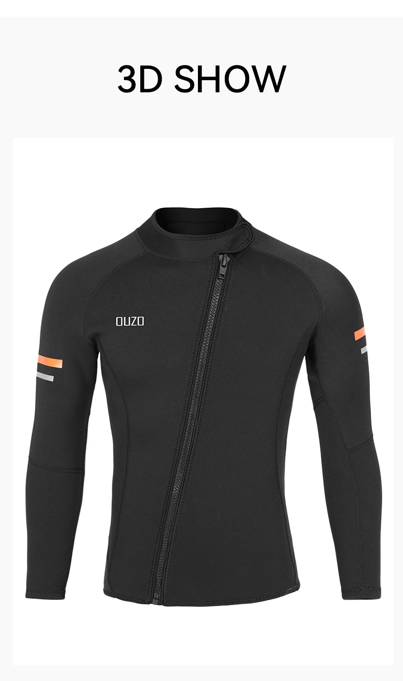 Haut De Combinaison En Néoprène Noir Sans Manches - Gilet De Plongée Homme - Neuf Avec étiquettes