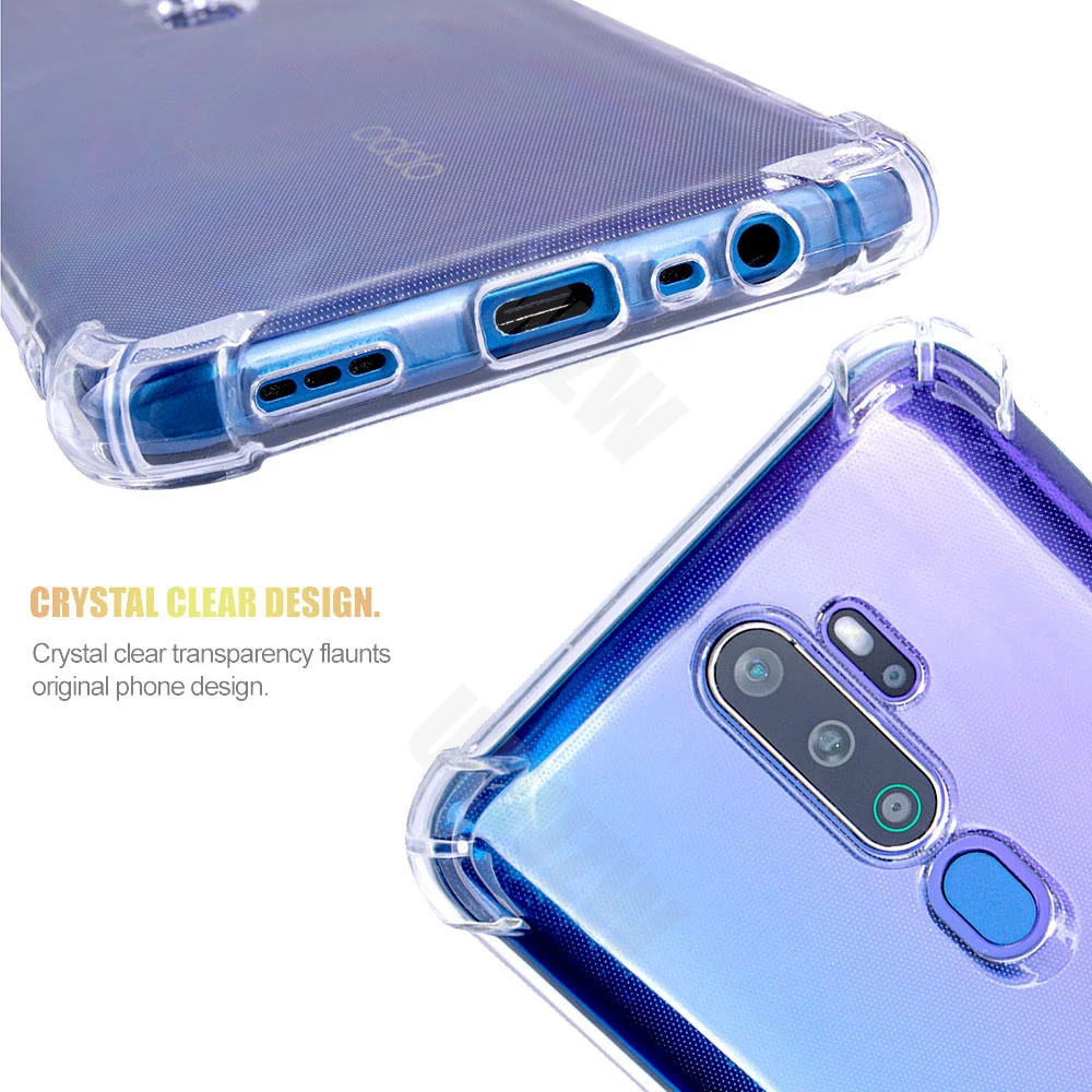 Oppo 찾기 X3 네오 Lite NFC X2 프로 A5 A9 A91 A74 A72 A54 A53 A53S A52 A72 A92 리노 5 Lite 4 Reno5 프로 플러스 5G TPU