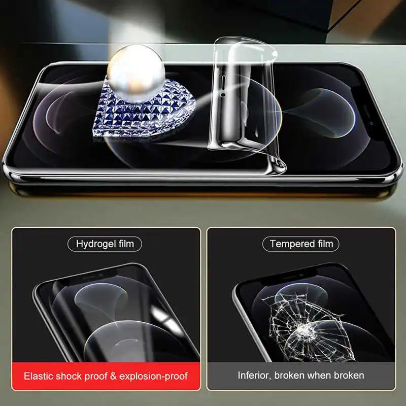 Realme 12 Lite Pro Plus 11 스크린 보호대 스크래치 방지 하이드로겔 필름, 3 개