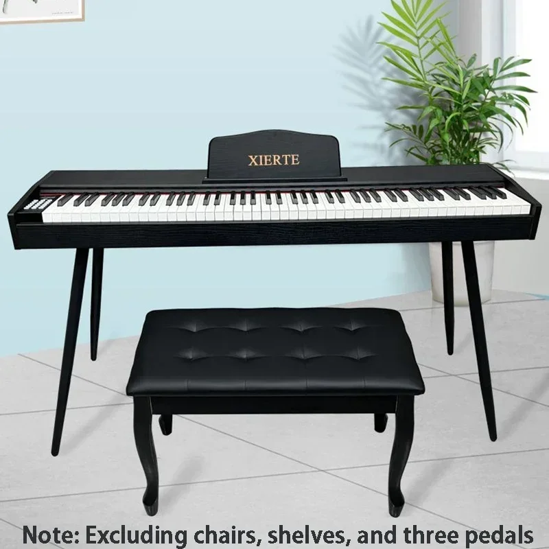 88-key Digital Piano Adult Electronic Organ Professional Strength Keyboard Beginners Electric Musical Instrument for Children