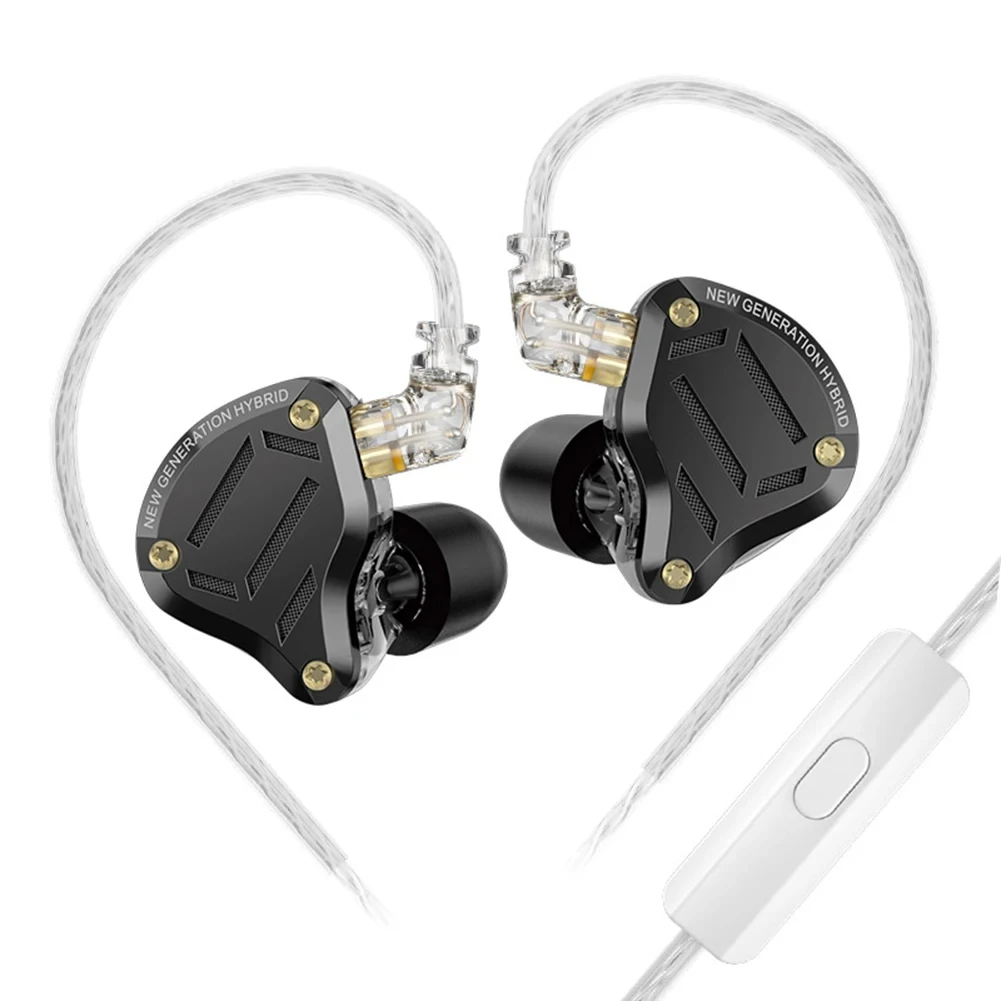 

Наушники-вкладыши KZ ZS10 Pro 2, высокопроизводительные металлические наушники с динамическим драйвером, проводная Hi-Fi гарнитура с шумоподавлением для спортивной музыки