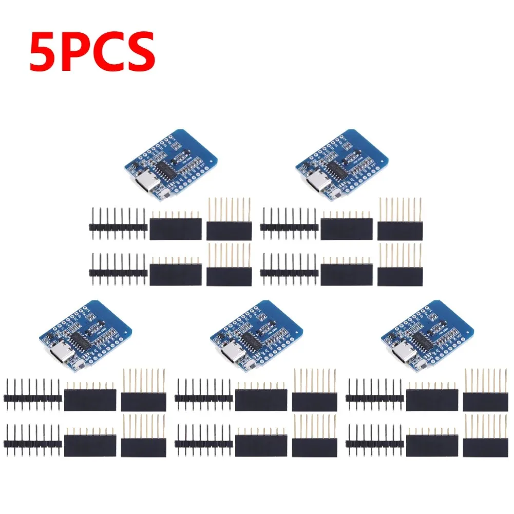 ตัวเลือกสินค้า บอร์ดพัฒนา ESP8266 D1 มินิ WIFI พร้อมขาเชื่อมต่อ USB