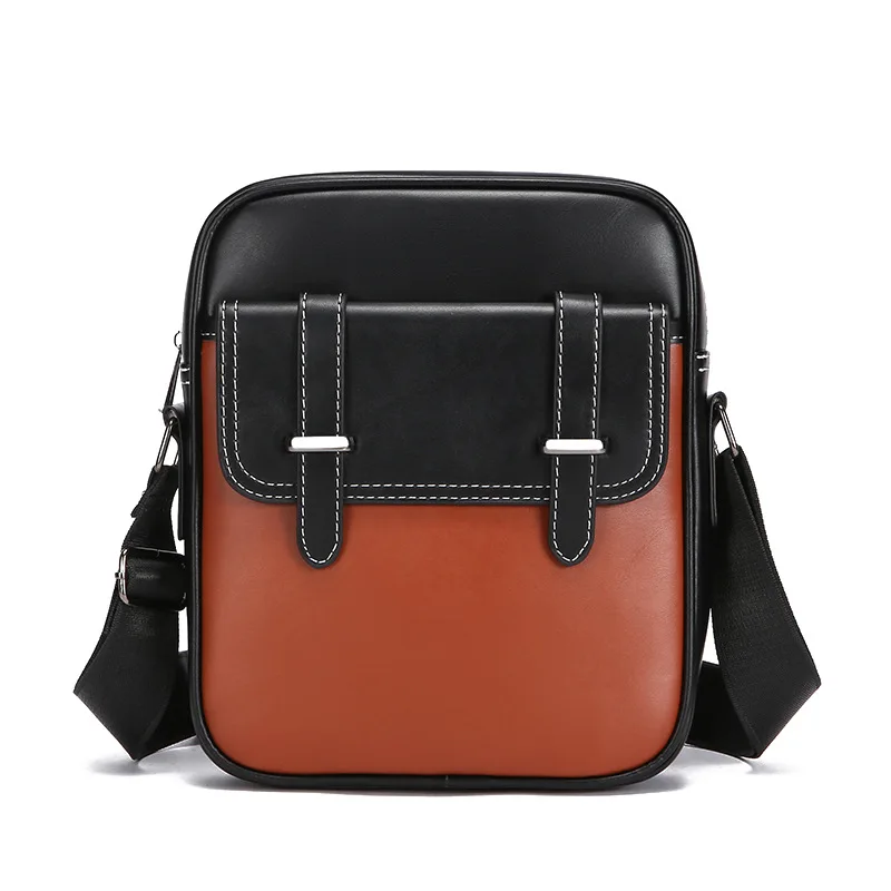 Men's Crossbody Bag Small Multi Compartment Casual Sling Bag New Fashion Lightweight Travel Shoulder Bag