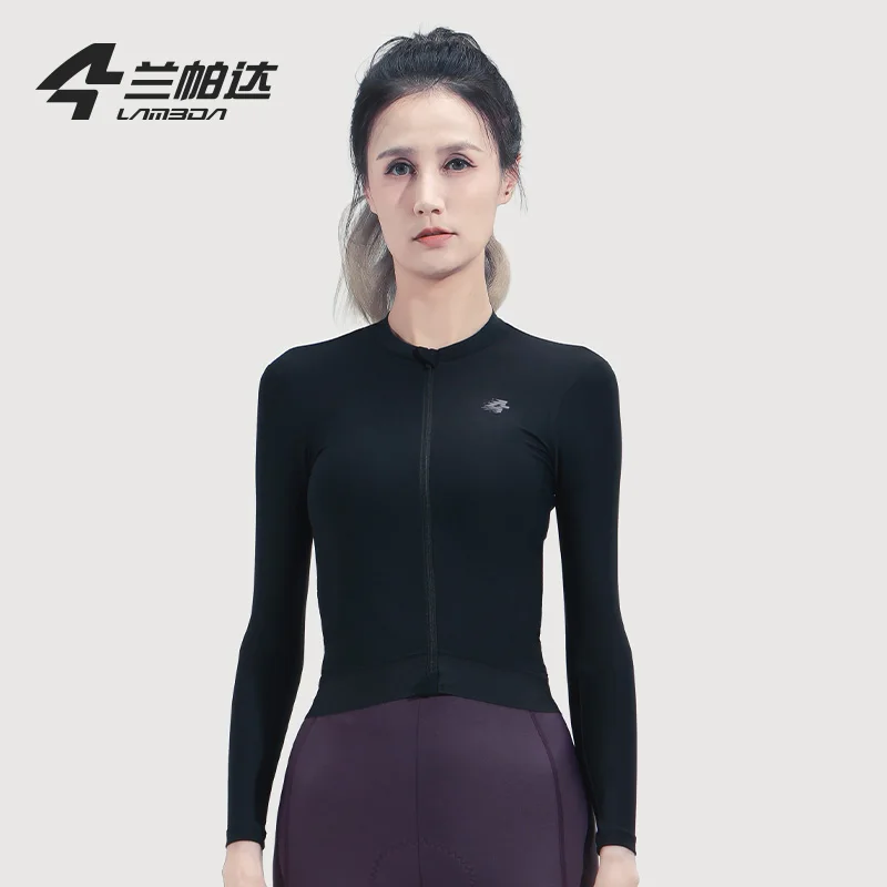 Cycling Jersey Women Long-sleeved UV-proof Spring Summer Road Bike Biking Top Shirts Femal Slim Fit MTB