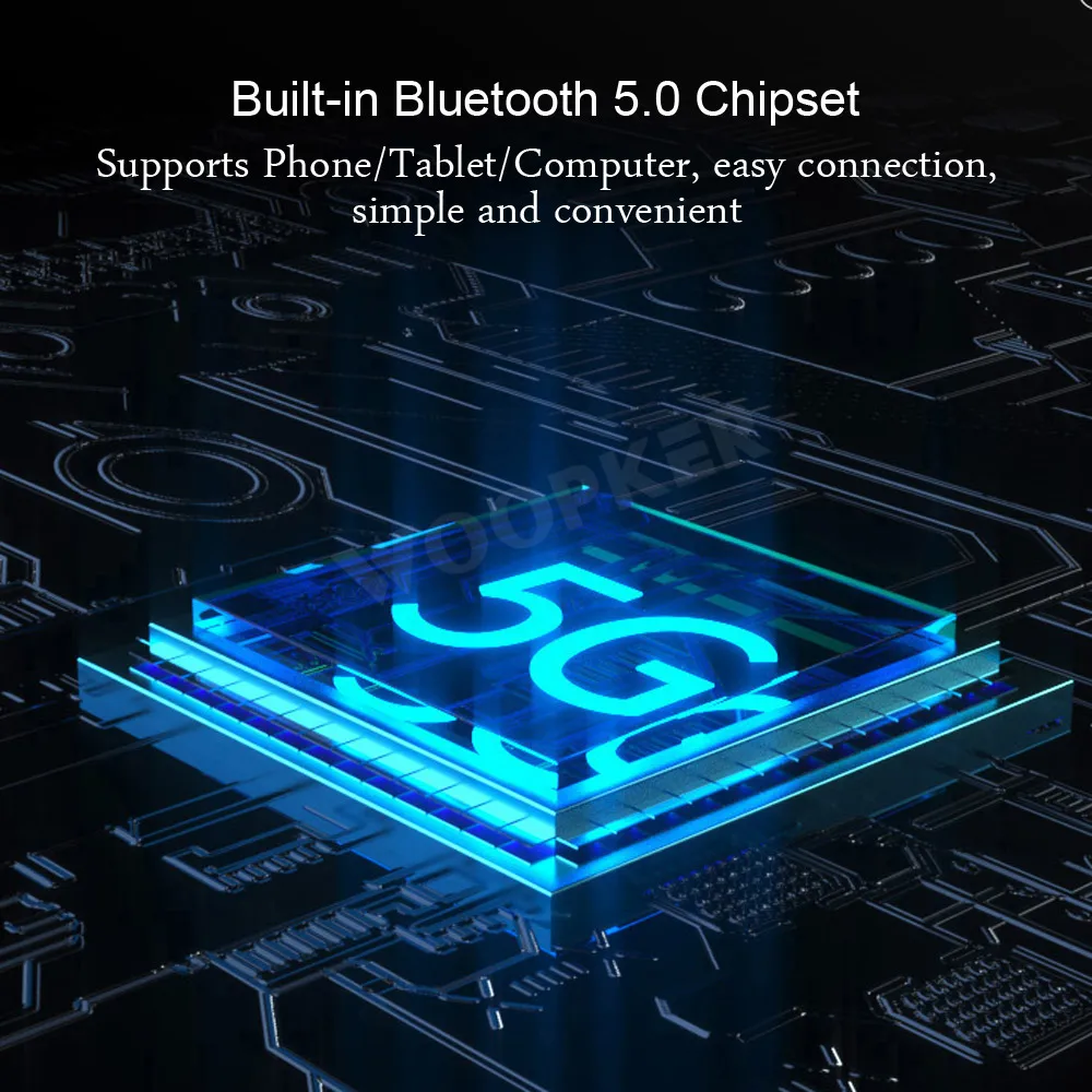 Woopker A8 Audio Mixer 8-Channel Sound Mixing Console Support Bluetooth USB 48V Power for Karaoke Party Recording Webcasting
