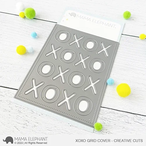 

XOXO GRID COVER CREATIVE CUTS New Arrival 2024 DIY Molds Scrapbooking Paper Making Die Cuts Crafts Template Handmade Decoration