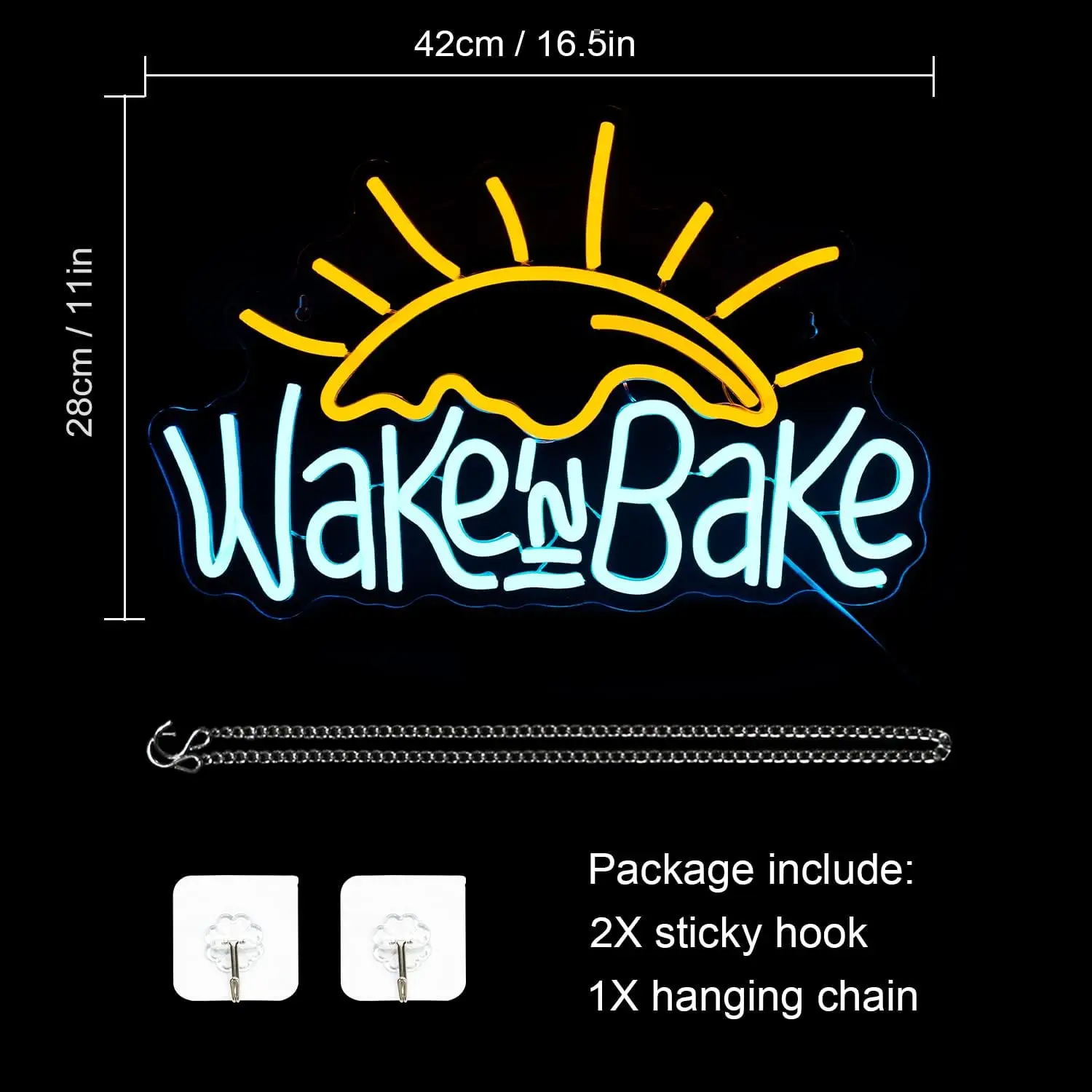 Рисунок 4 - Неоновые вывески Wake in Bake