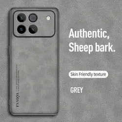 Shockproof Matte Leather Case with Soft Back Cover for Honor Win (GRAY)