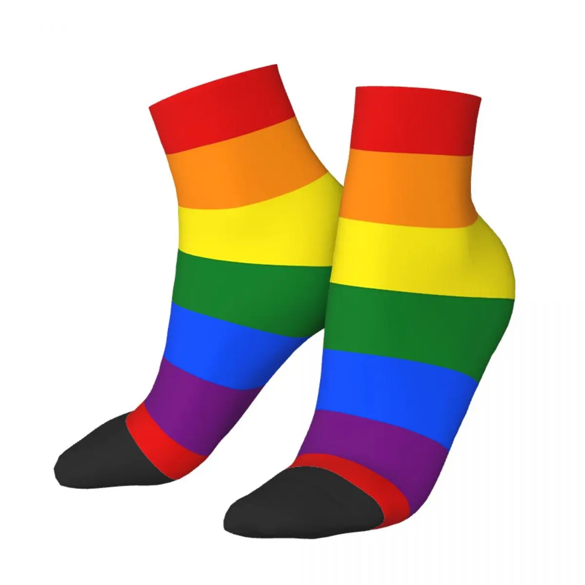 

Gay Pride Fla Socks Hiking 3D Print Boy Girls Mid-calf Sock