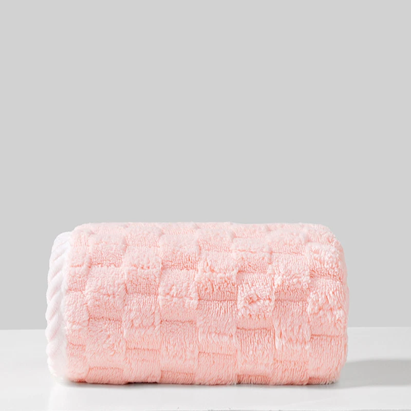 Set of 3 Coral Velvet Towels Soft Bath Towels Highly Absorbent Guest Towels 35x75cm 85x150cm 70x140cm Various Sizes 6