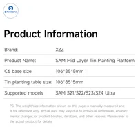 هولدر شبلنة البوردتين XZZ | لموديل سامسونج S21 Ultra (S21U) 5