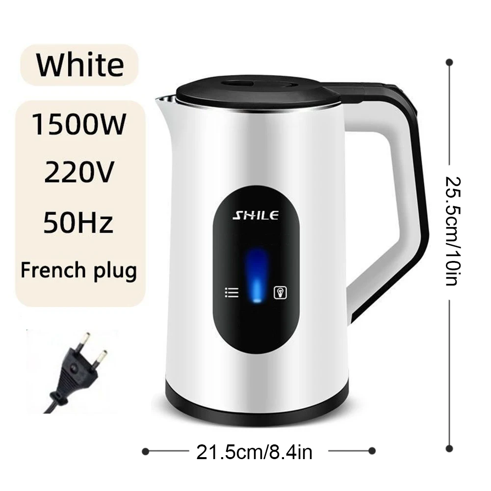 3L Stainless Steel Electric Digital Display Hot Water Boiler Auto-Shutoff Multifunctional Tea Pot 1500W Fast Boil Boil Water Pot 6