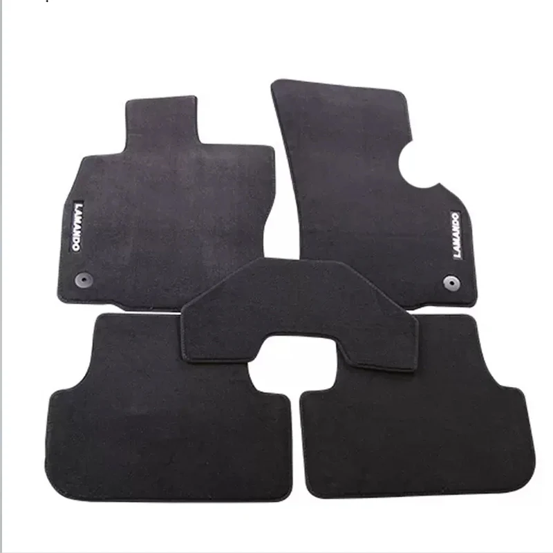 

Floor Mats Carpet Front Rear General Mat for VW Truck Custom PVC Black Set Item Packing d Pcs Hook